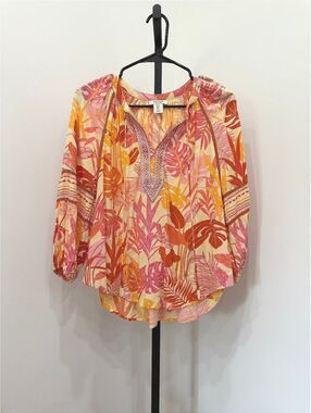 Haute Hippie Style Women's Rayon Bohemian Blouse Size S
